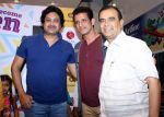 mukul,sharman joshi & yogesh lakhani at the launch of book As Boy become Men written by Indian railway officer Mukul Kumar in Crosswords on 6th April 2016